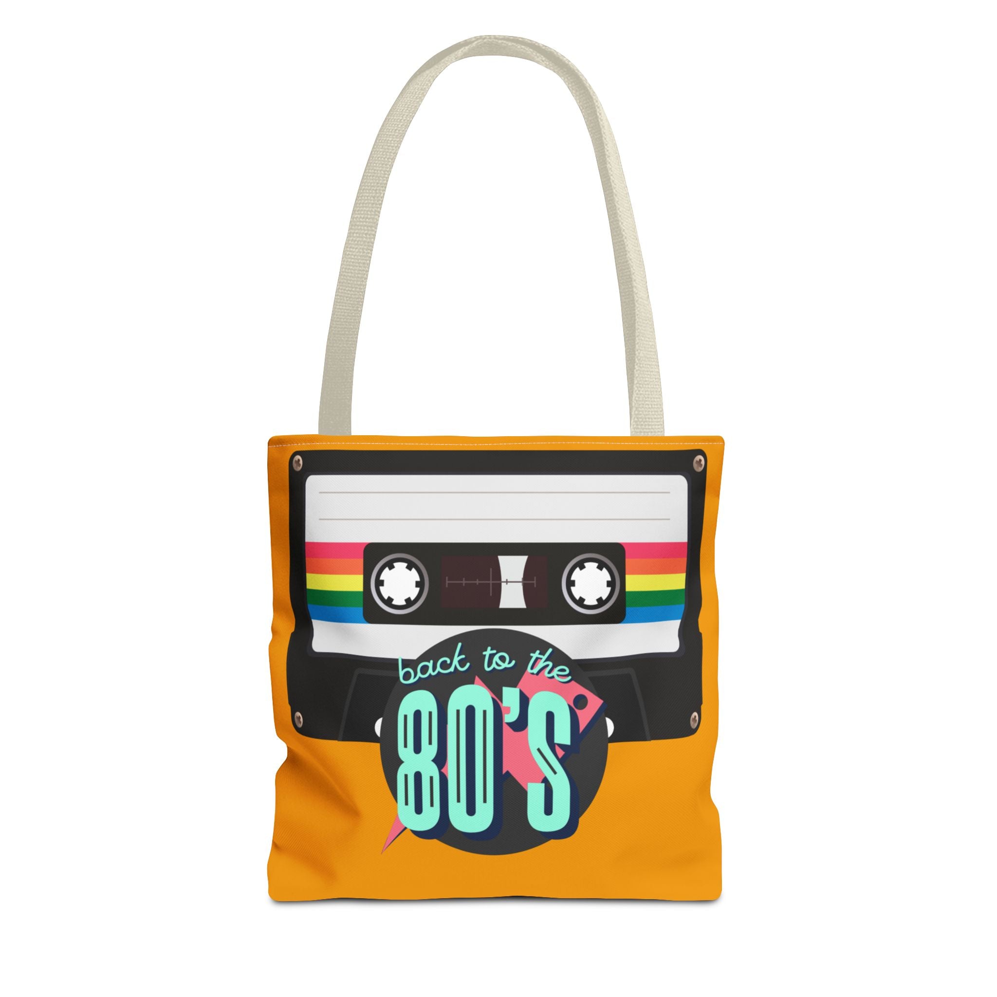 🎵 Back to the 80s Mixtape Retro Tote Bag