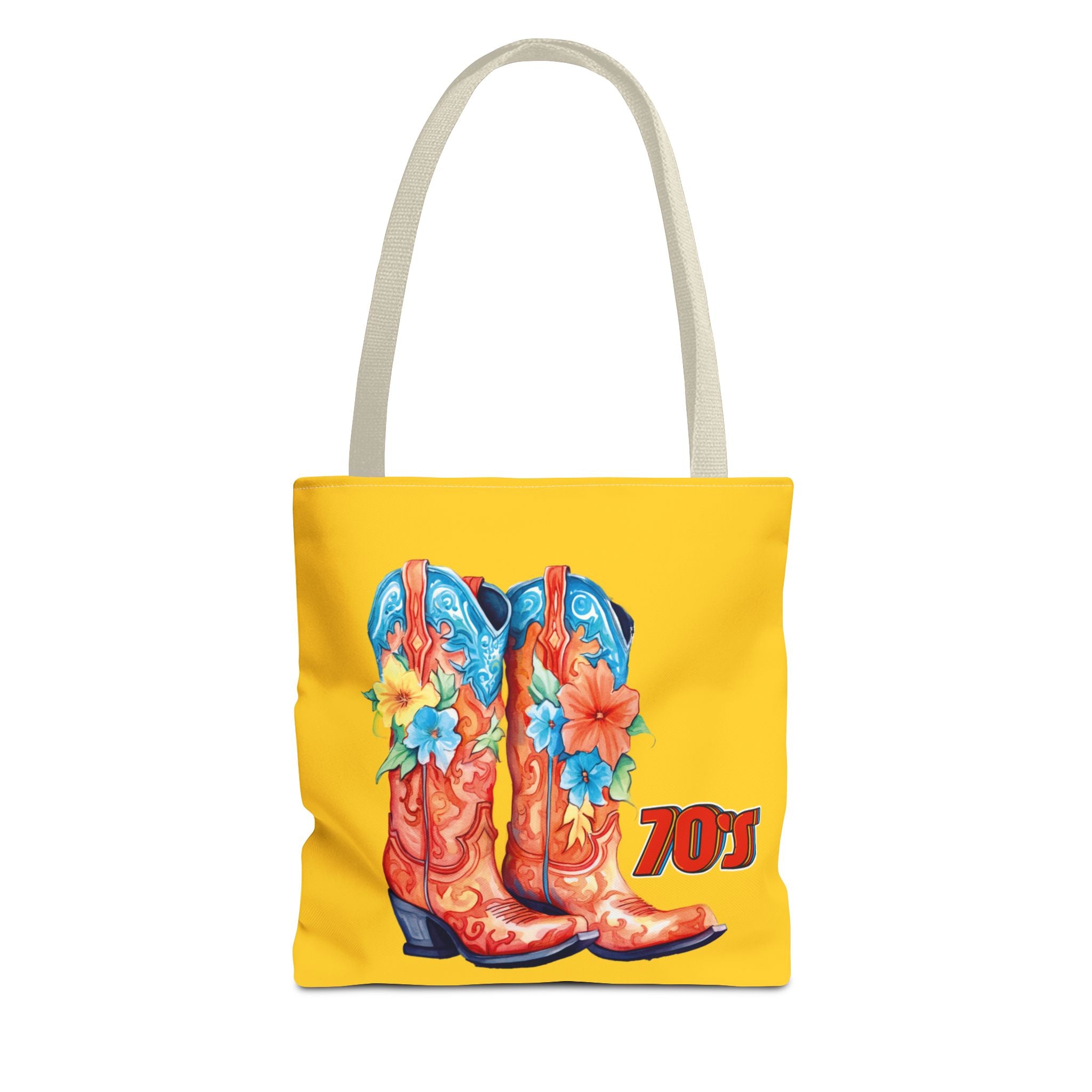 👢🌸 70s Boots Tote Bag 🌼✨