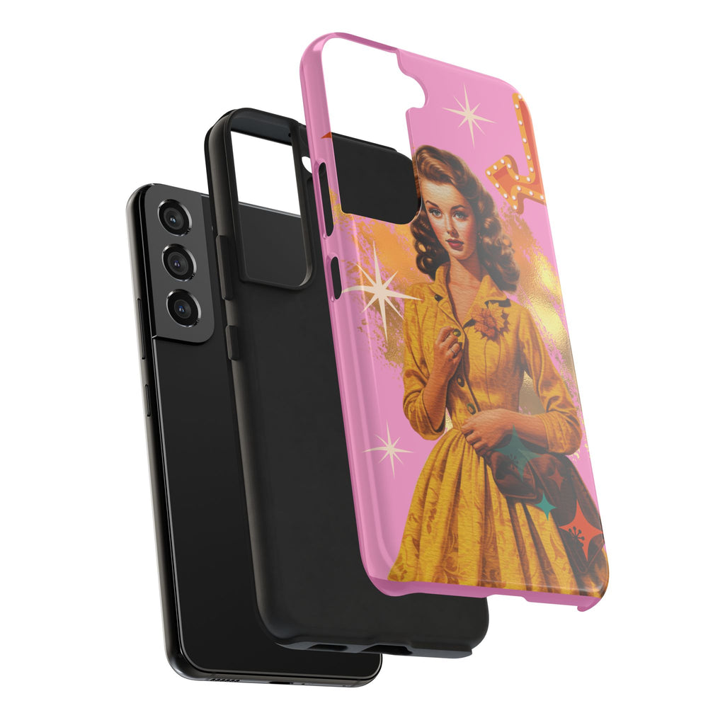 50s Pink Glam Retro Phone Case 💖📱