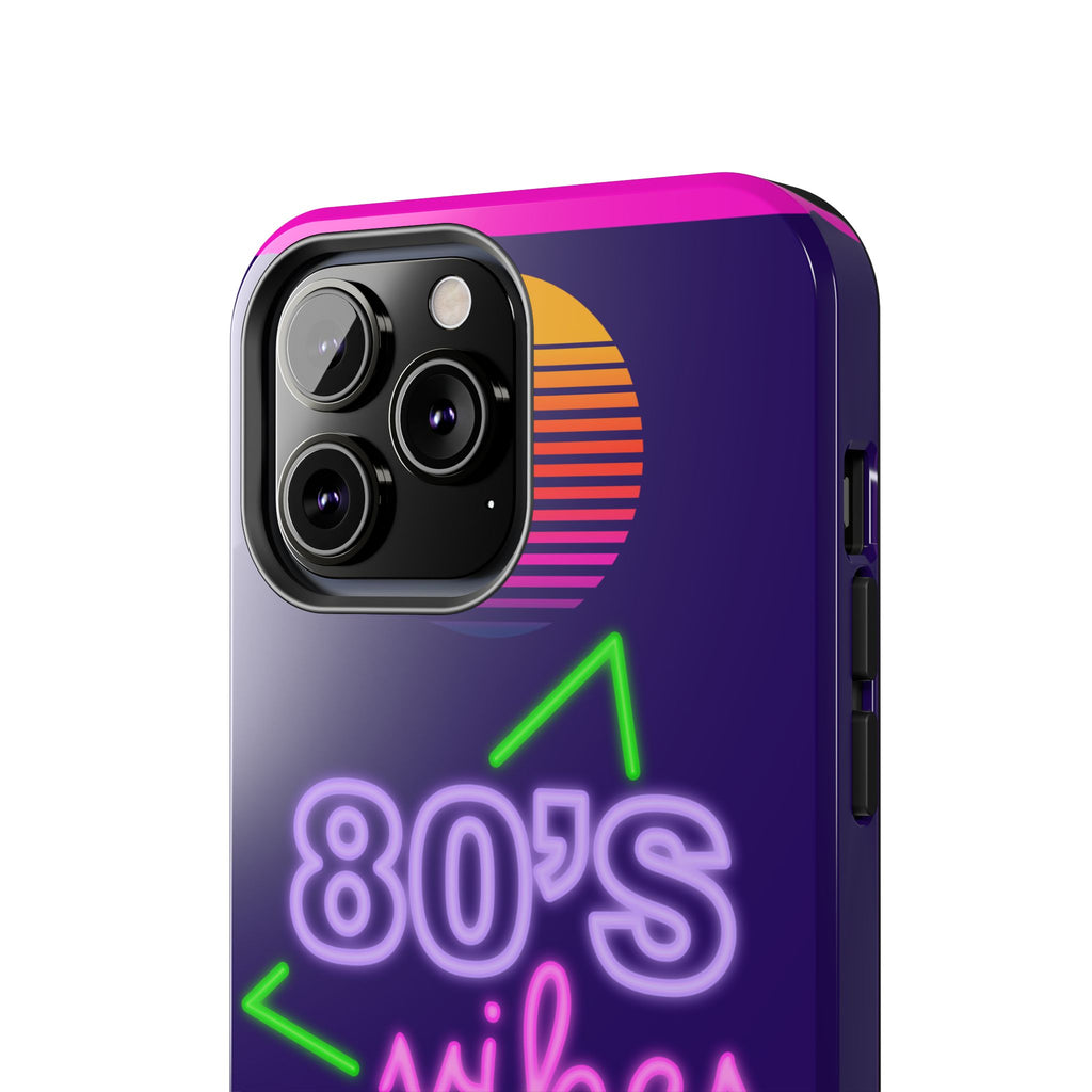 80s Vibes Synthwave Palm Trees Phone Case 🌴🎹📱