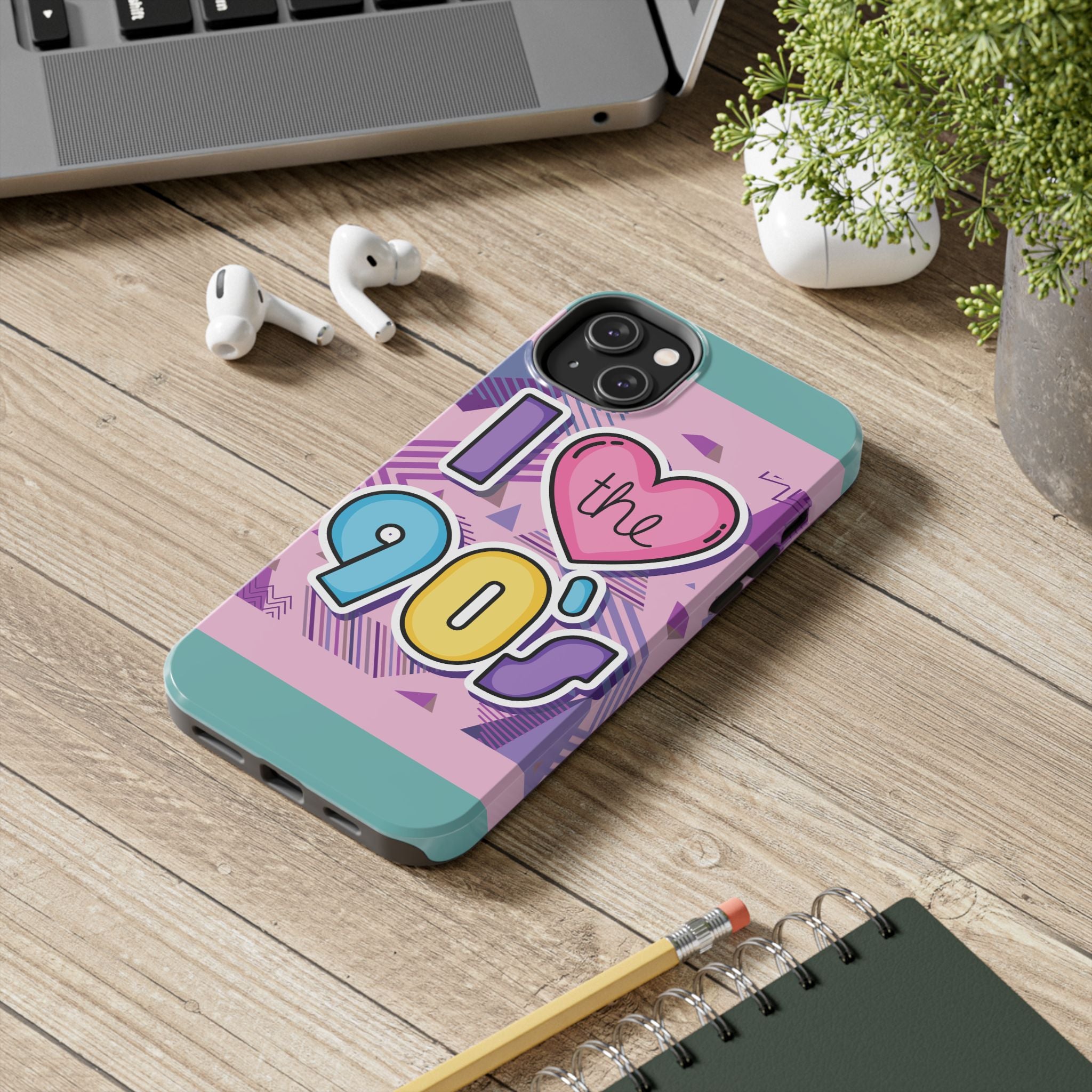 I Heart the 90s Funky Phone Case 💖📱🎶