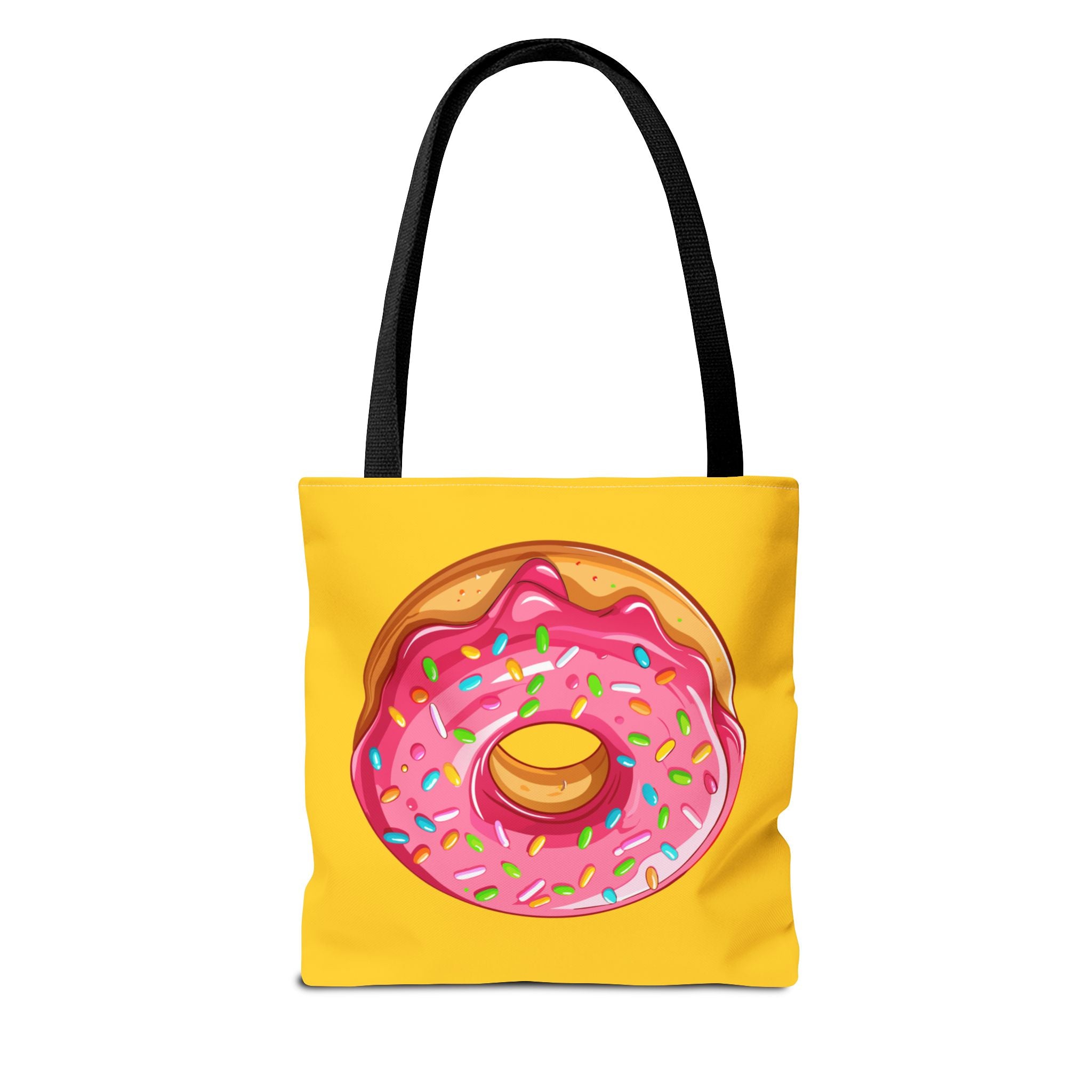 🍩 90s Donut Tote Bag – Bright Sprinkles 🍩