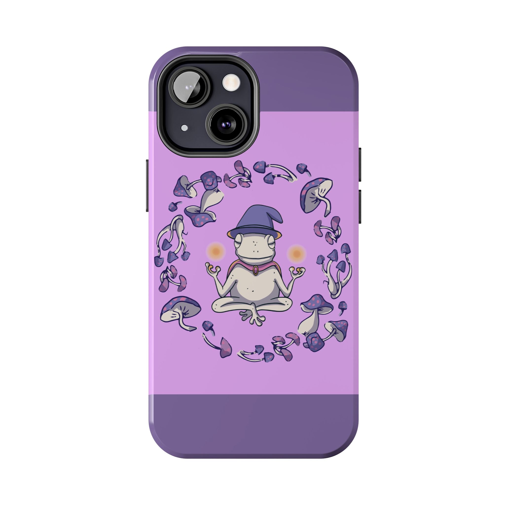 70s Mystical Mushroom Frog Phone Case 🍄🐸✨