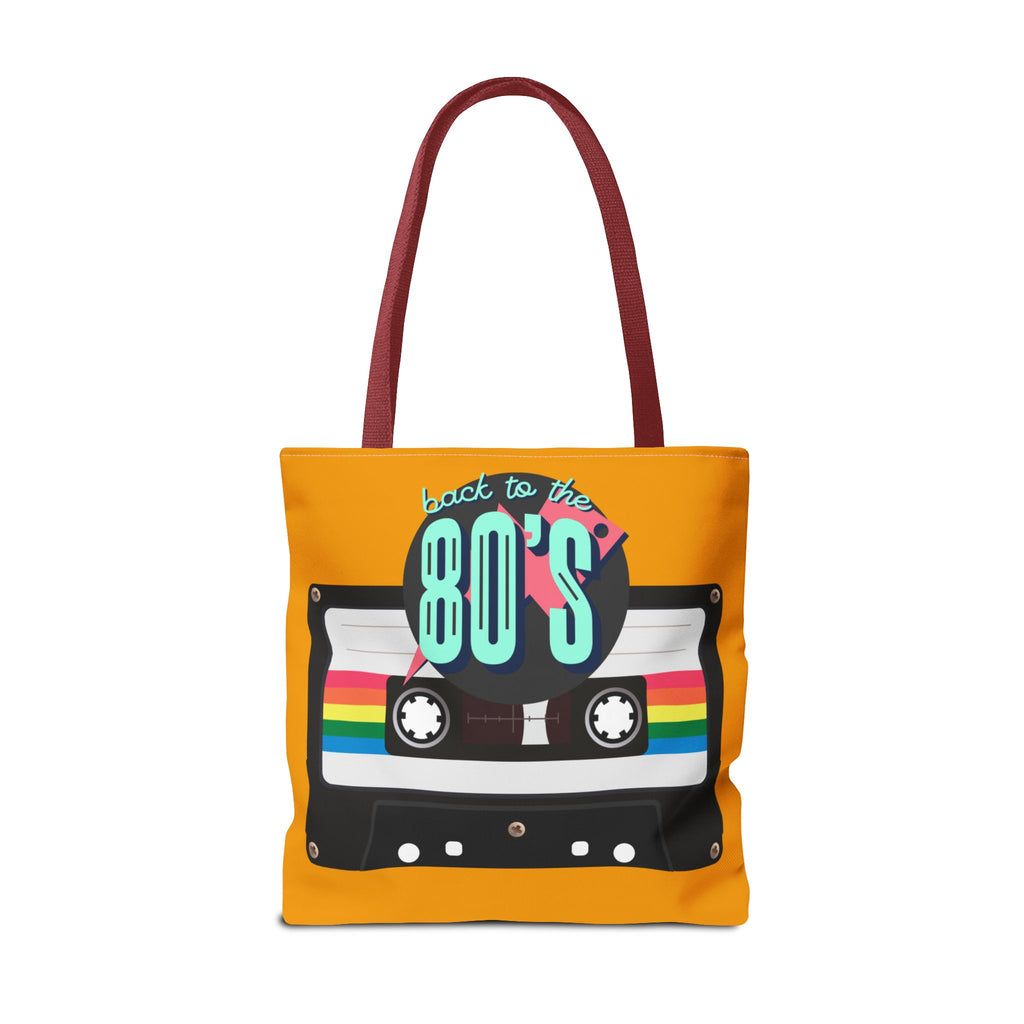 🎵 Back to the 80s Mixtape Retro Tote Bag