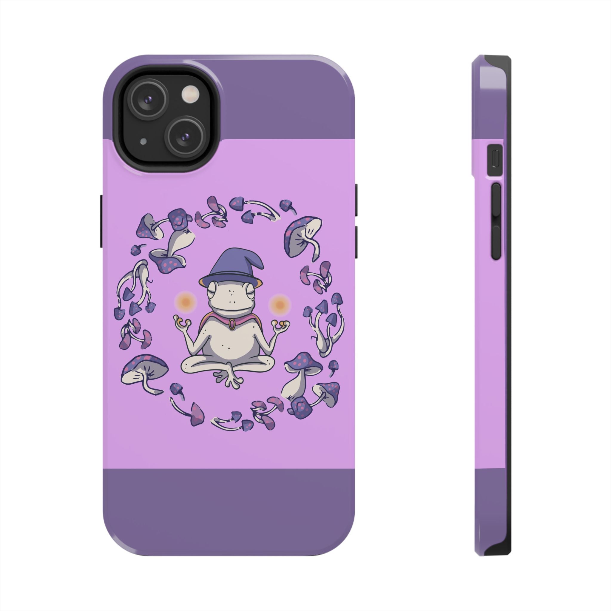 70s Mystical Mushroom Frog Phone Case 🍄🐸✨