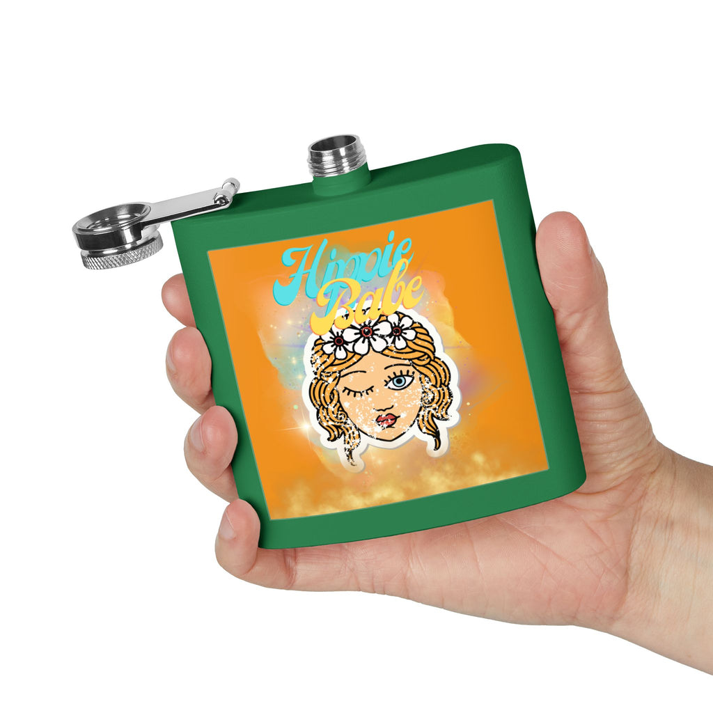 Hippie Babe Flask