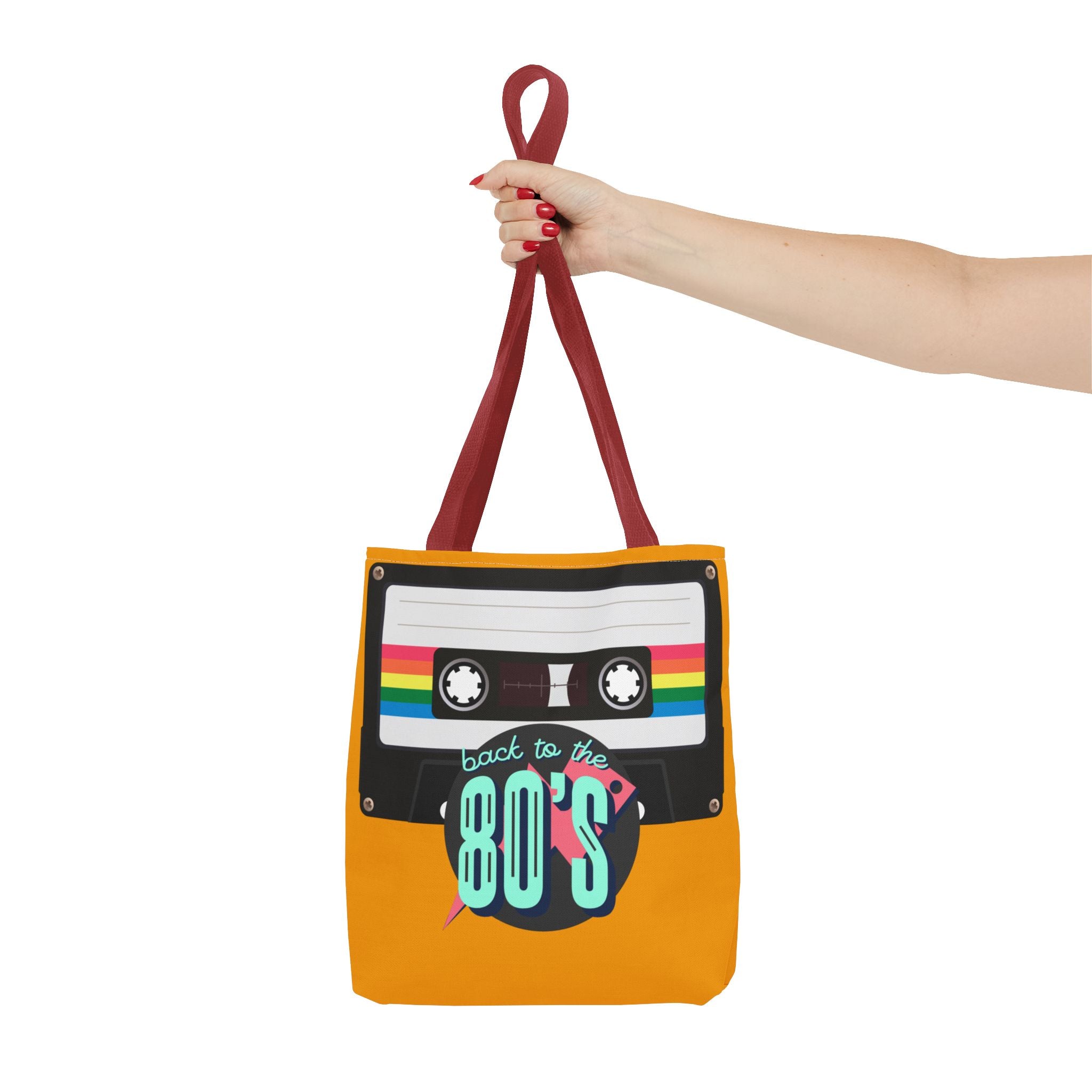 🎵 Back to the 80s Mixtape Retro Tote Bag