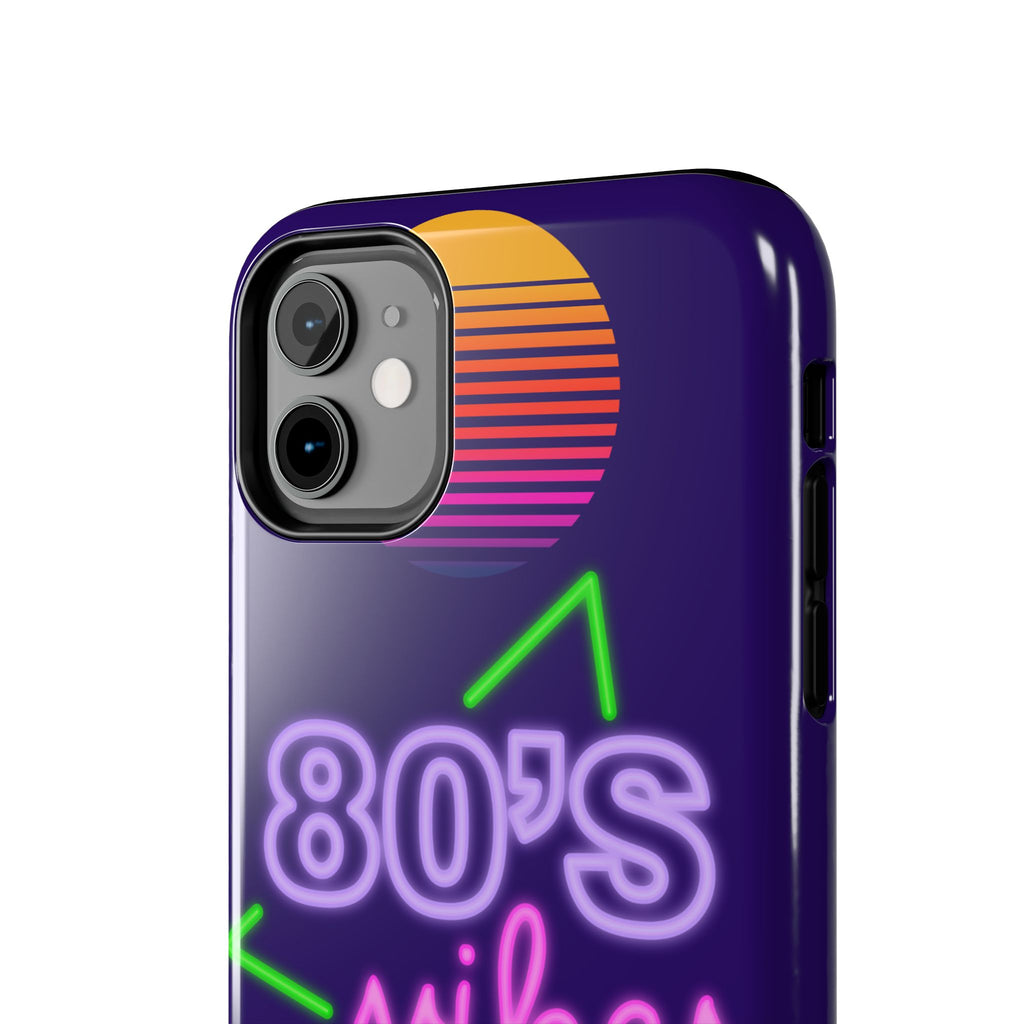 80s Vibes Synthwave Palm Trees Phone Case 🌴🎹📱
