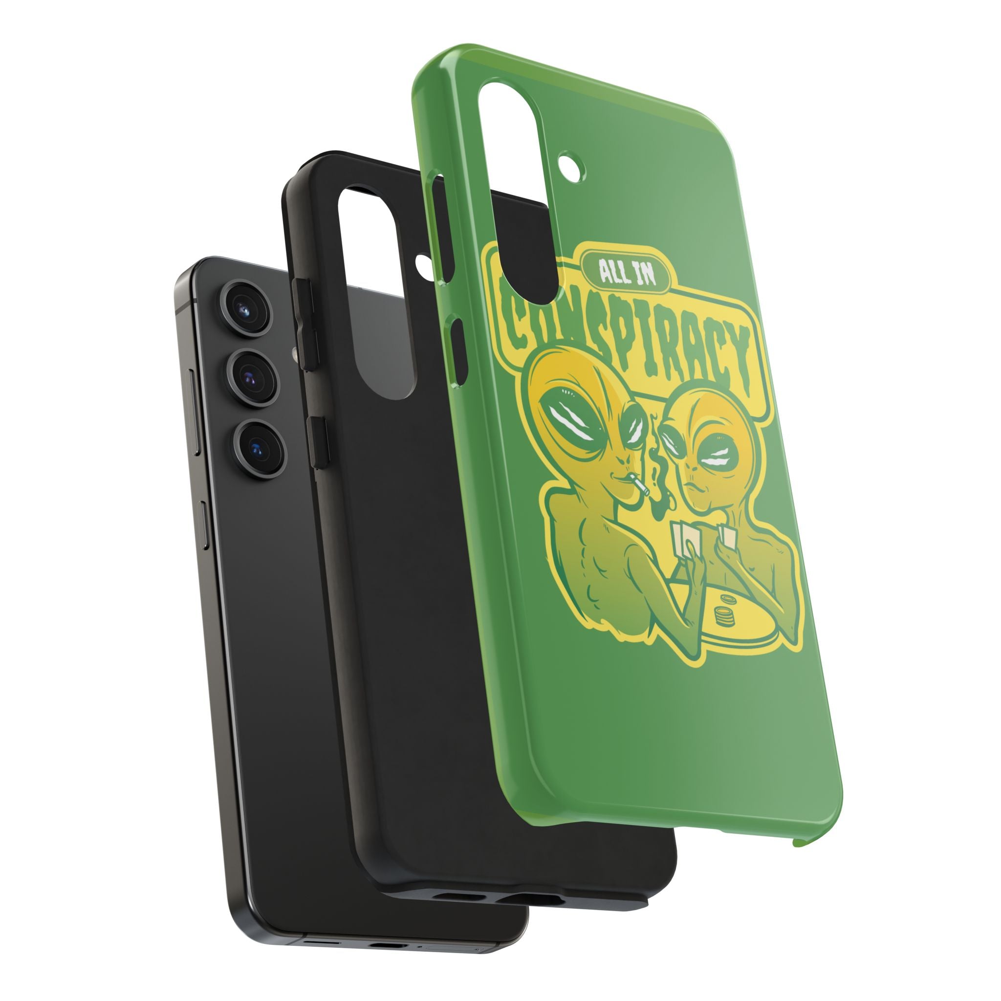 90s All-In Conspiracy Phone Case 📼🌀