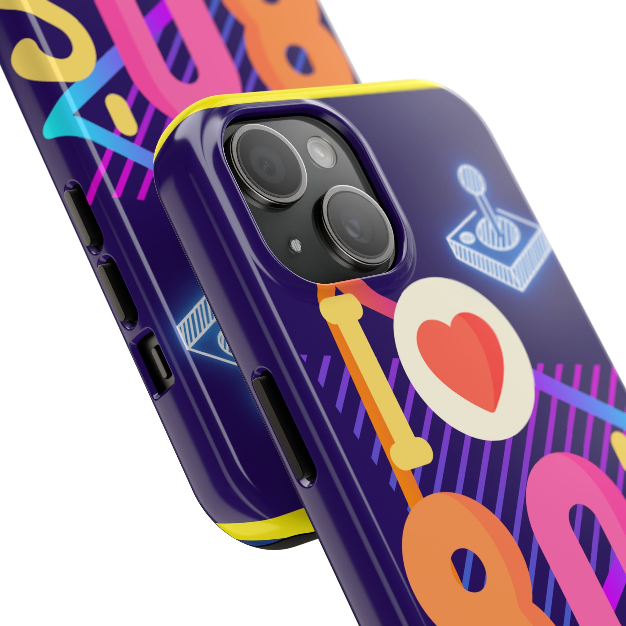 I Heart the 80s Synth Phone Case 🎹💖📱