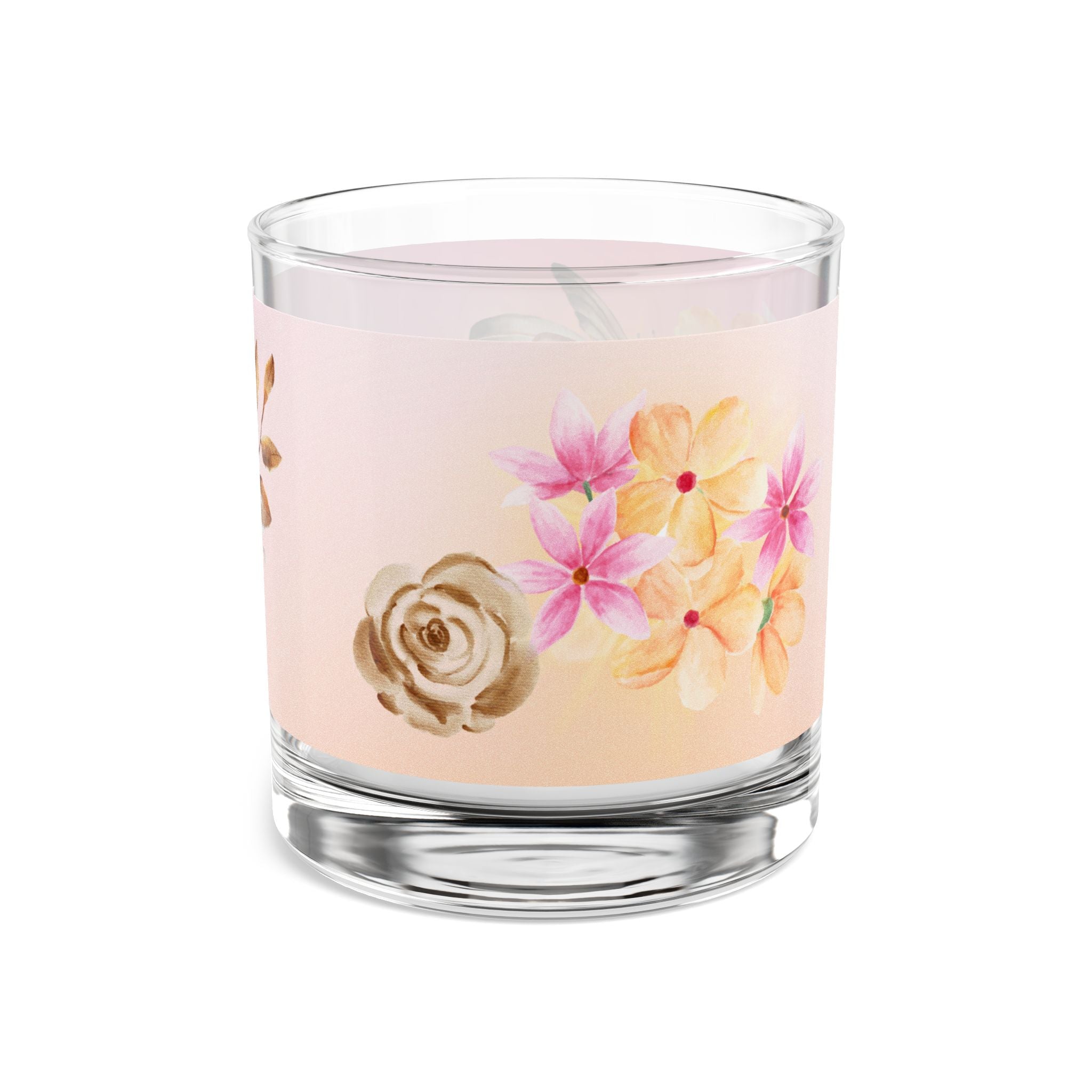 🌸🦋 Floral Butterfly 50s Glass ✨
