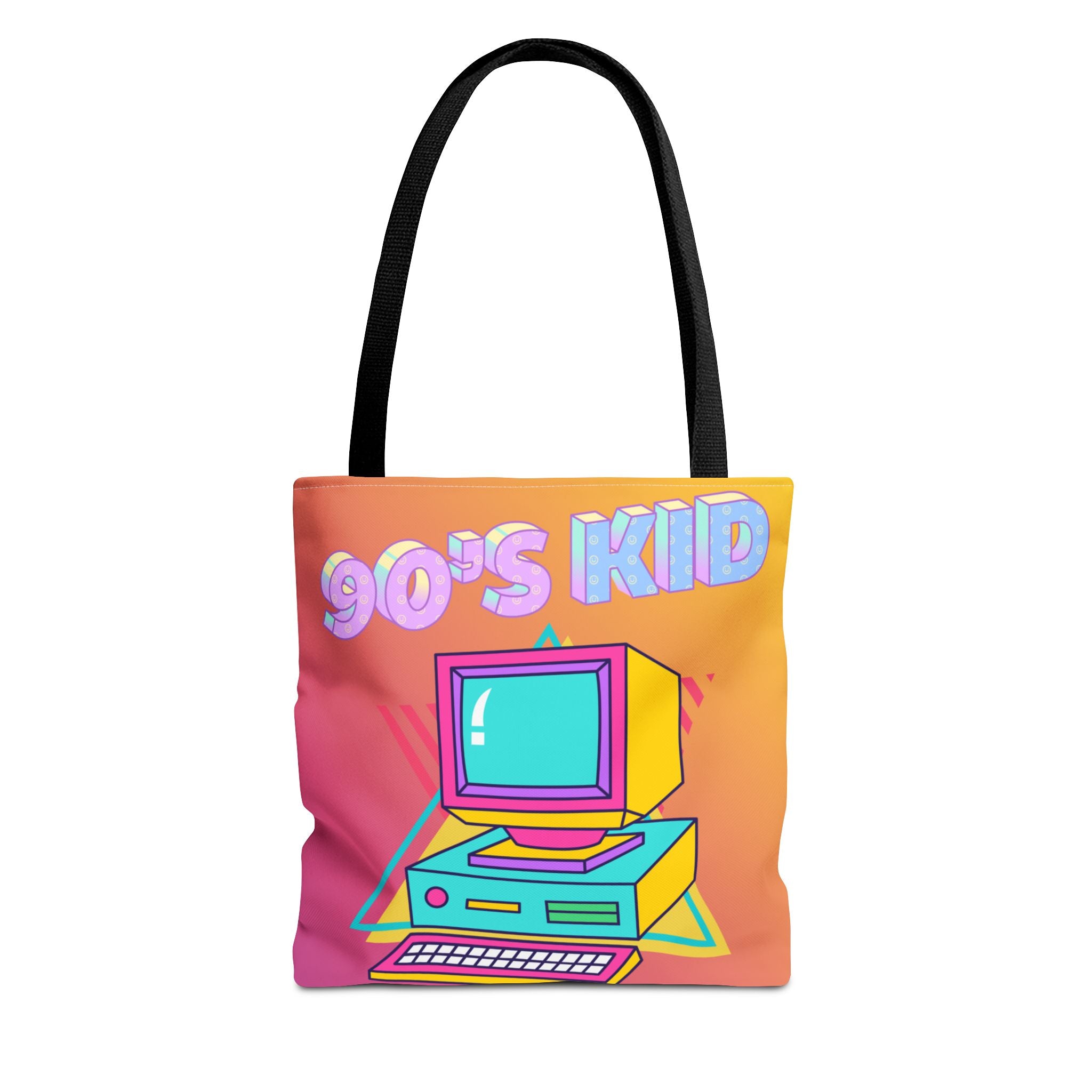 💾🖥️ 90s Kid Computer Tote Bag 🌈✨