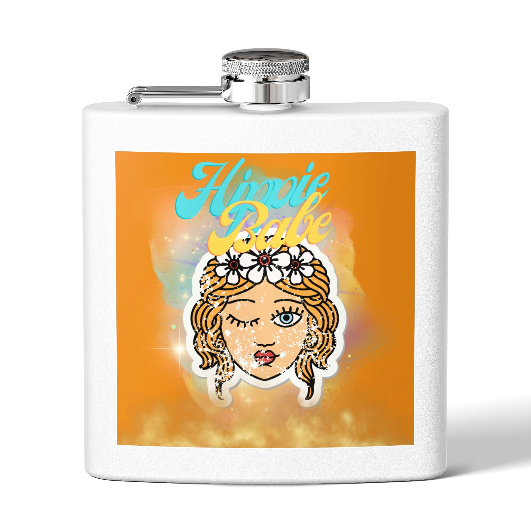 Hippie Babe Flask