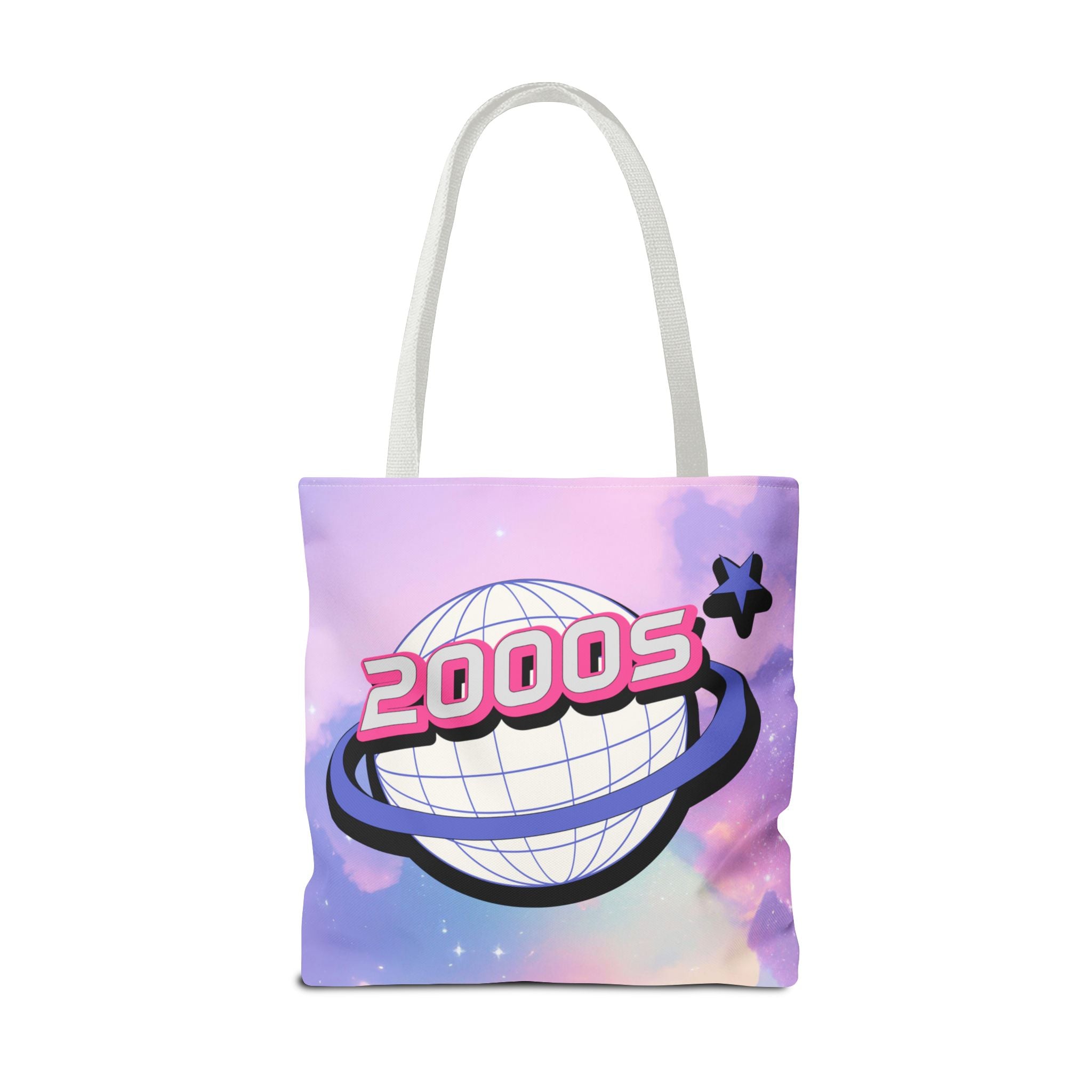 ✨💖 2000s Iridescent Shine Y2K Tote Bag 🌈👜
