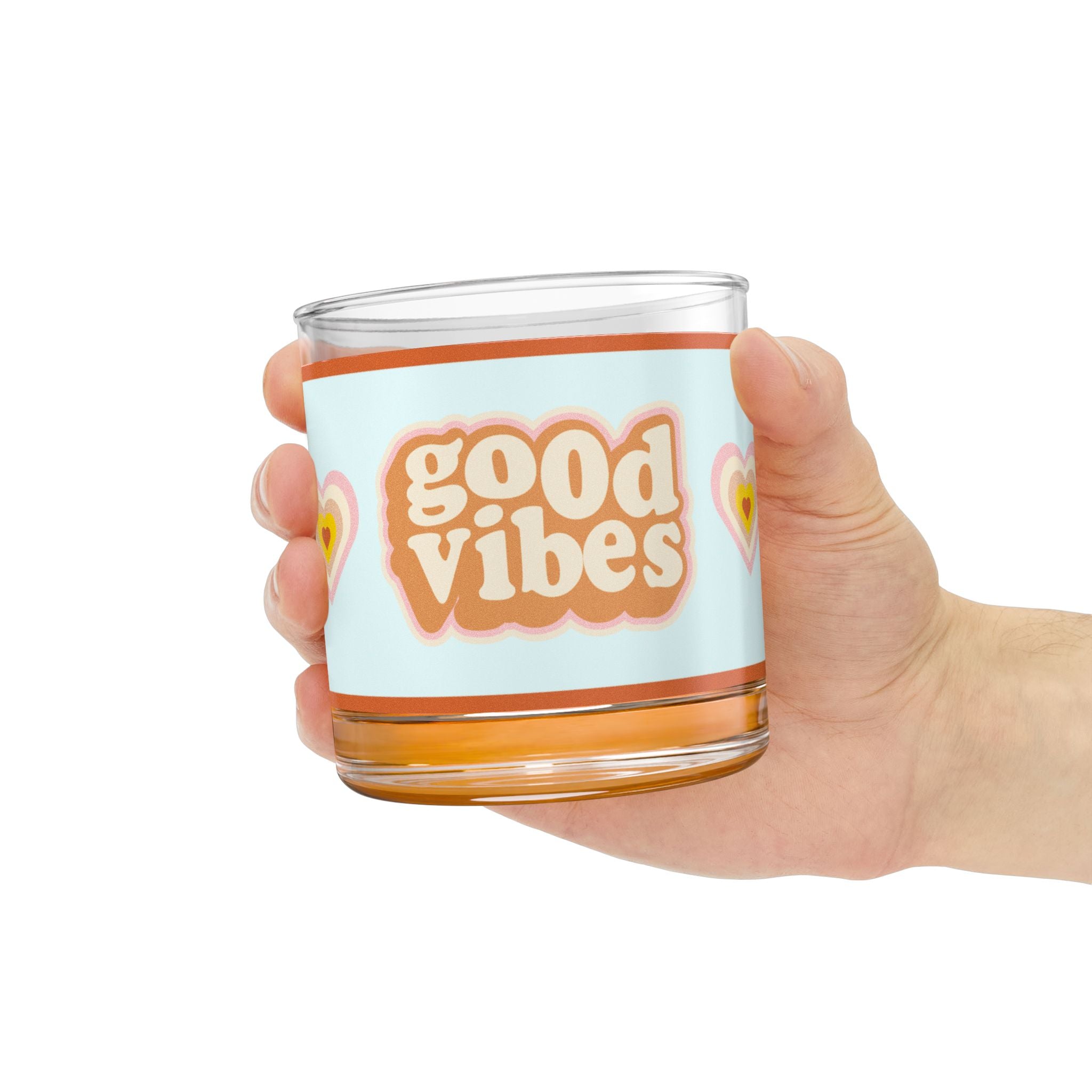 🌈✌️ Good Vibes 60s Glass 🌻✨