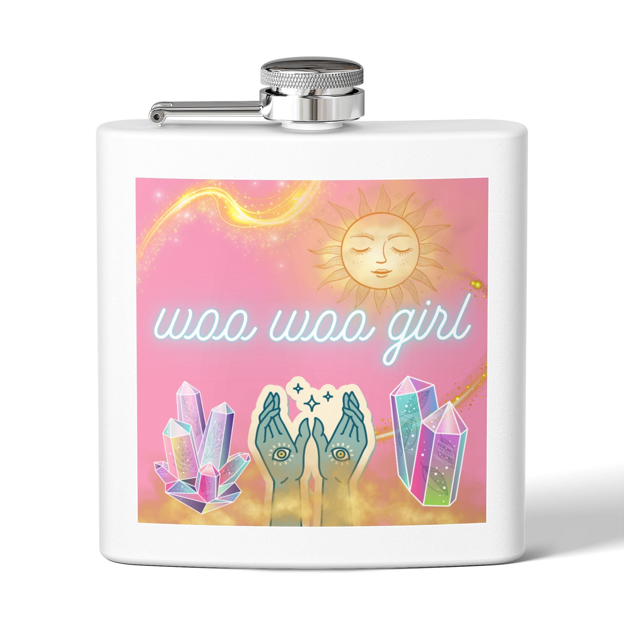 Woo-Woo Mystical Girl Flask