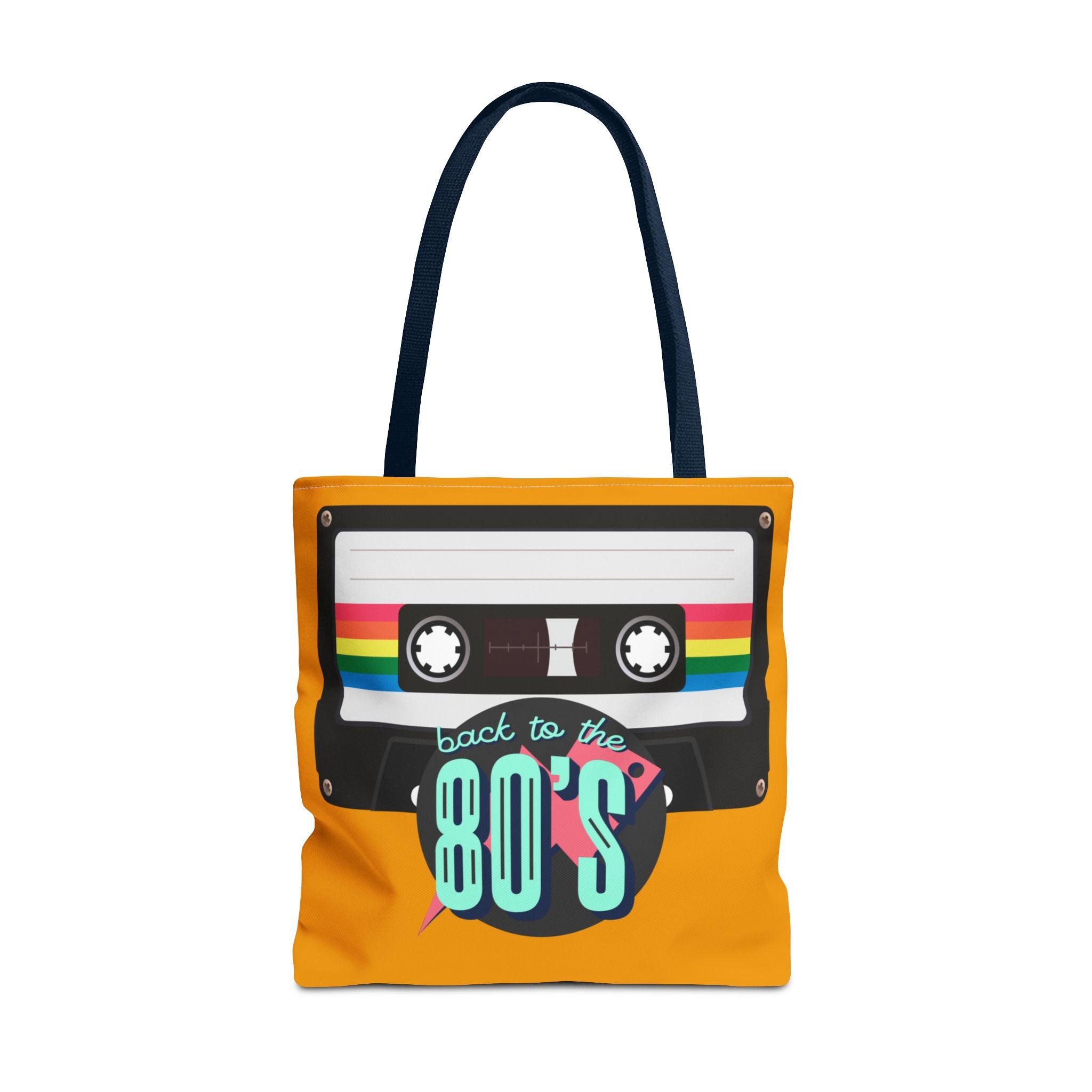 🎵 Back to the 80s Mixtape Retro Tote Bag