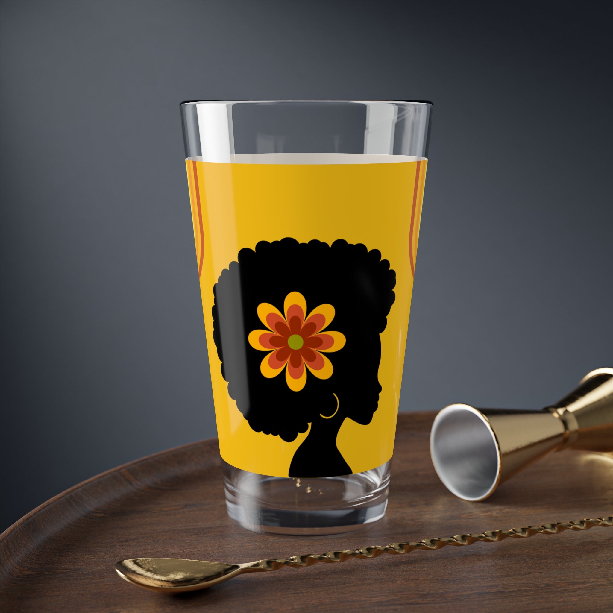 ✨ 70s Style Afro Glass
