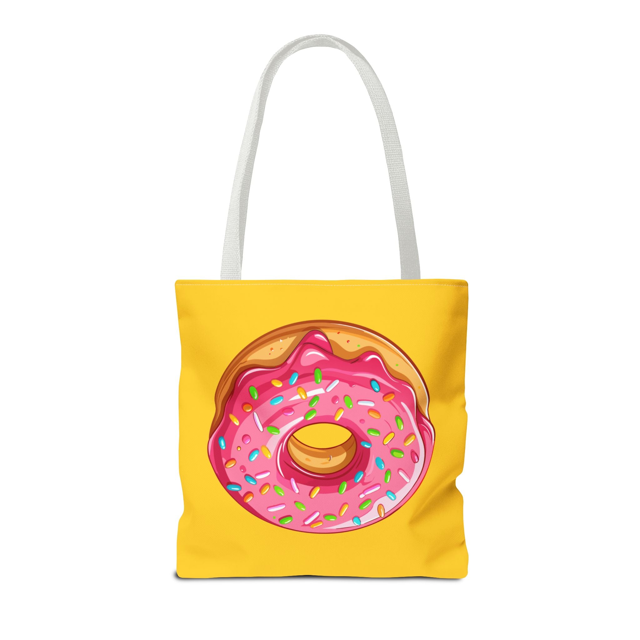 🍩 90s Donut Tote Bag – Bright Sprinkles 🍩