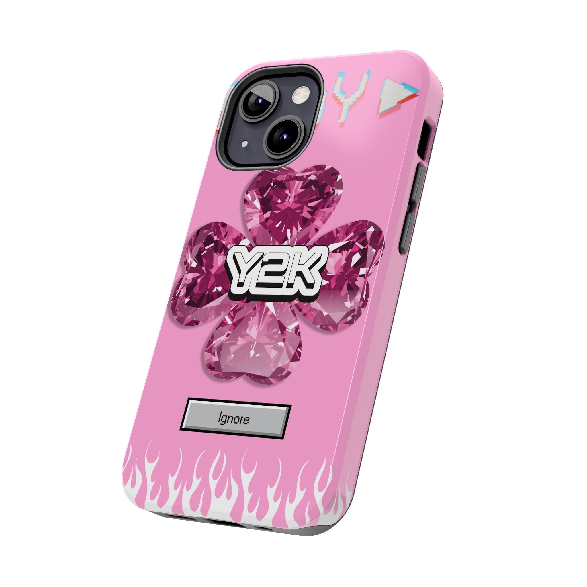 Y2K Play Ignore Sweet Pink Phone Case 💗📱