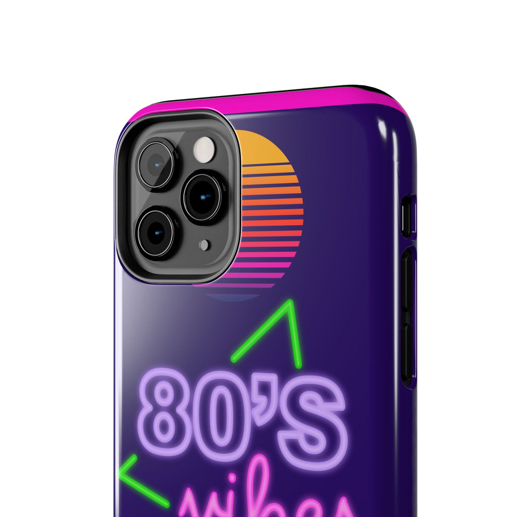 80s Vibes Synthwave Palm Trees Phone Case 🌴🎹📱