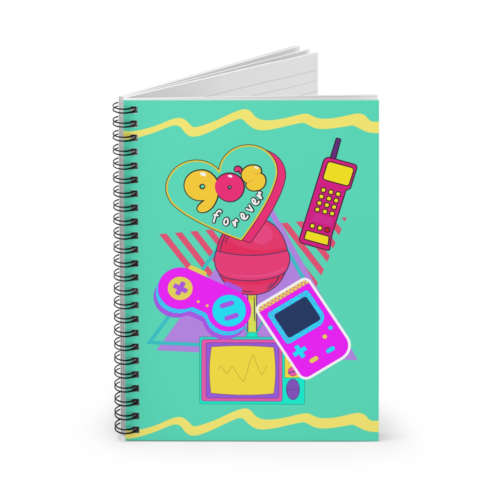 💾📞 90s Forever Phone & Gameboy Lollipop Journal 🎮🍭✨