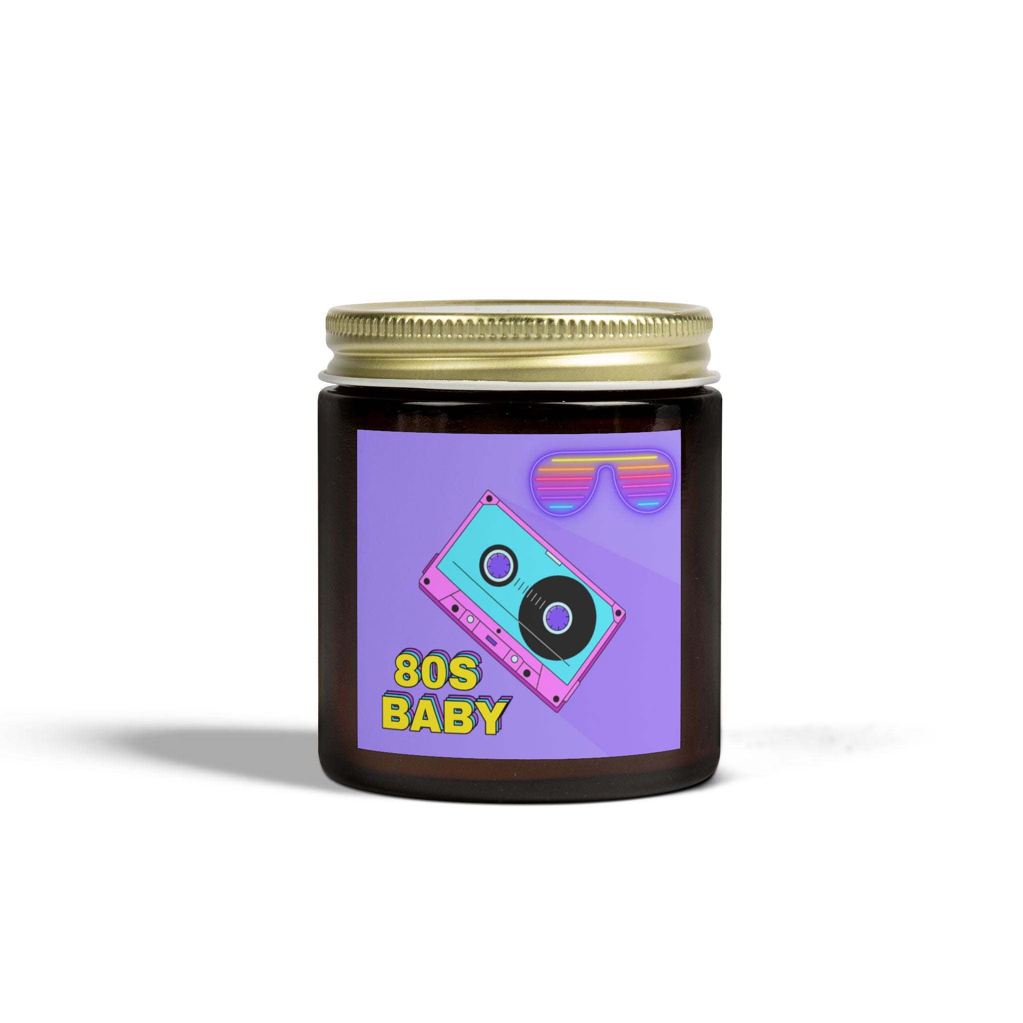 80s Baby Synthwave Mixtape Candle 💿🌈🔥