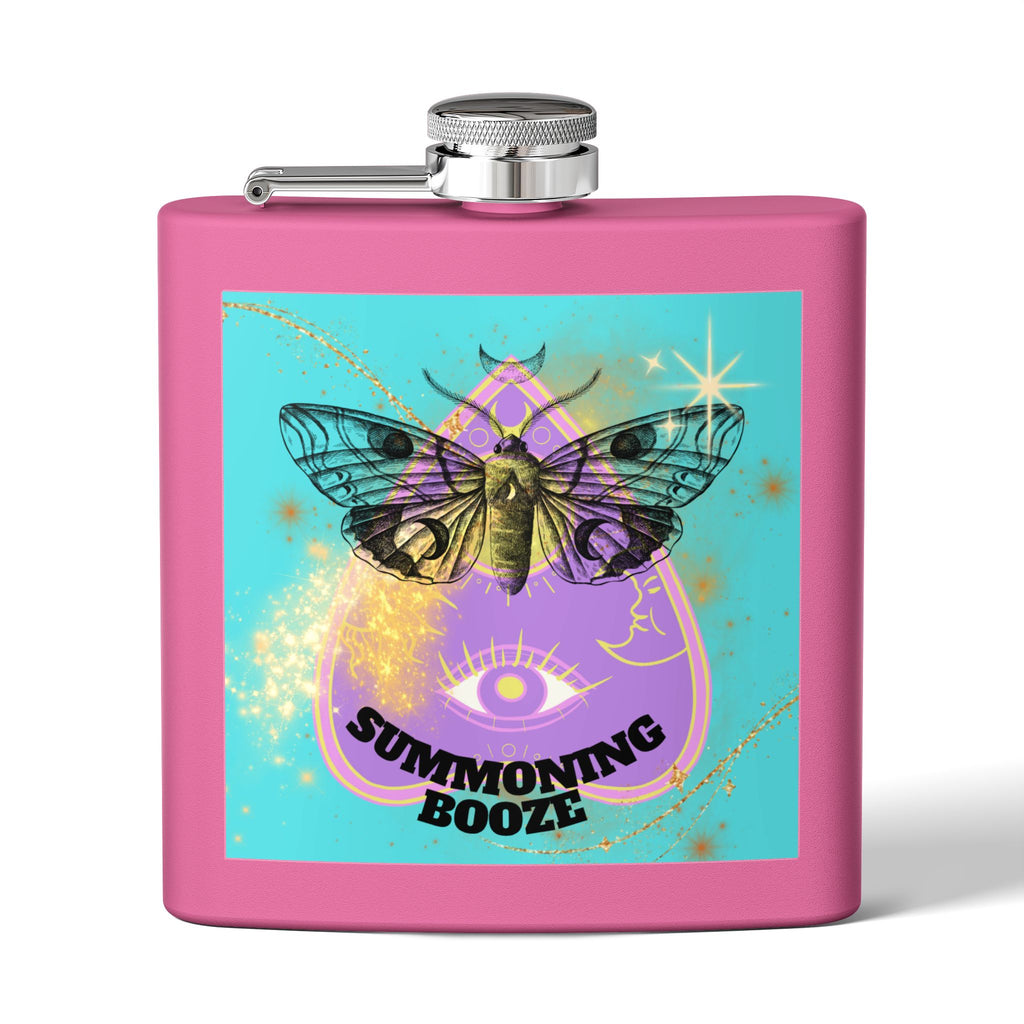 🔮 Summoning Booze Moth Ouija Flask