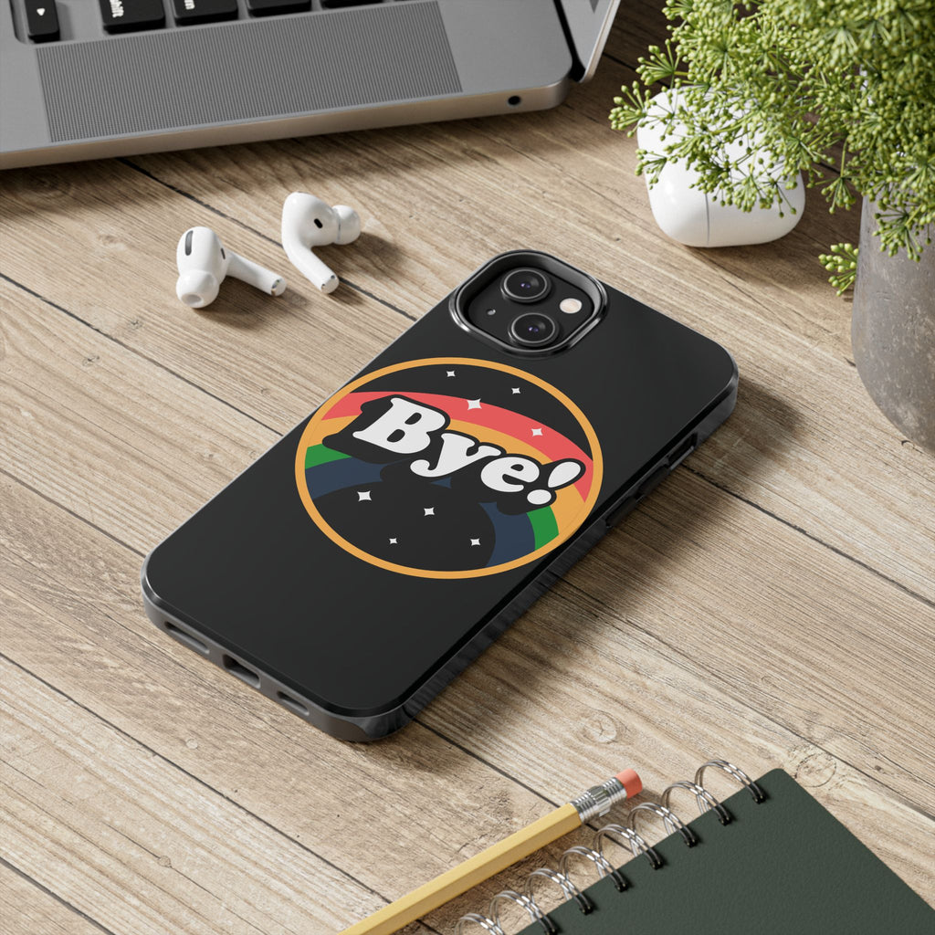 Y2K BYE Phone Case 🖤📱