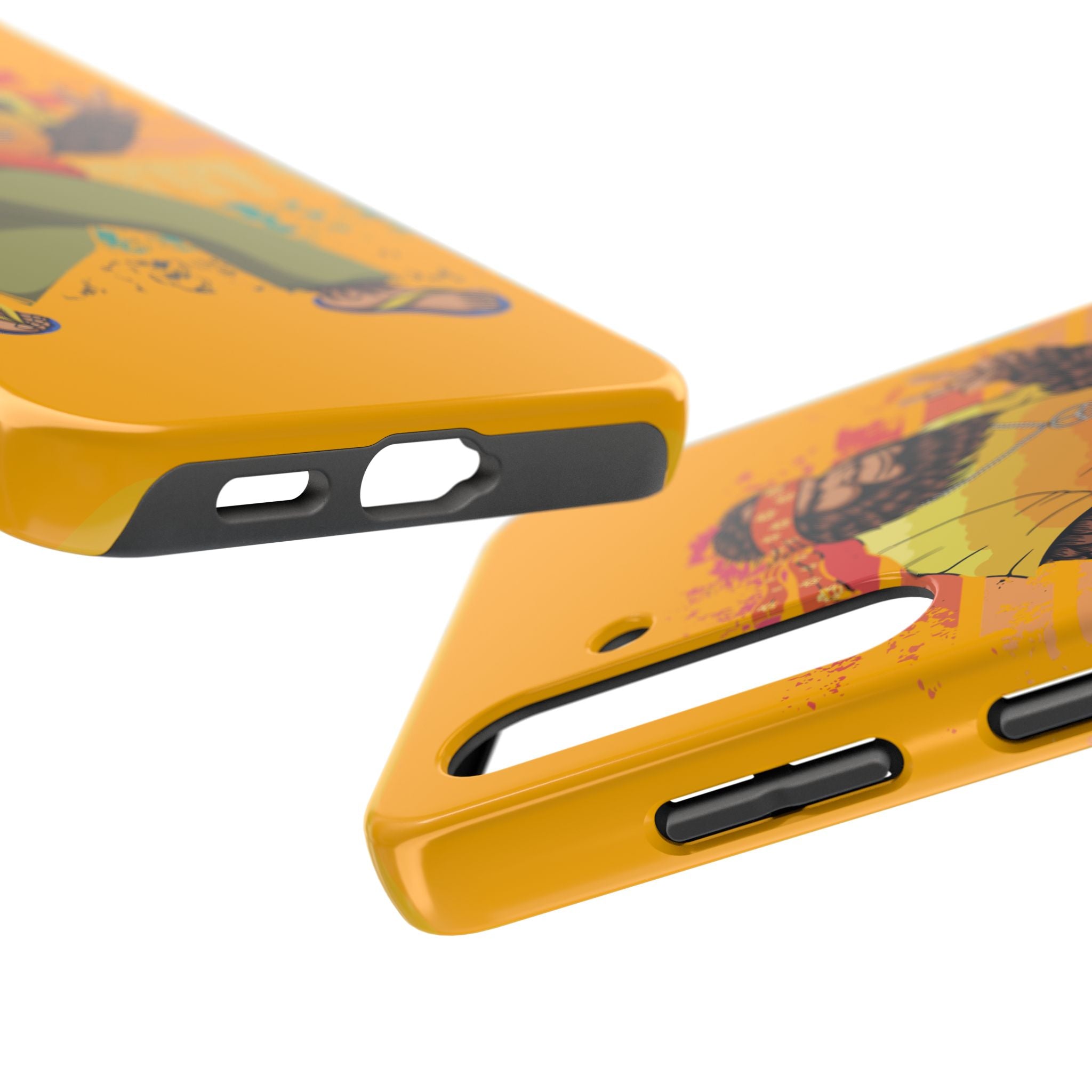 70s Bigfoot Mushroom Hunting Peace Phone Case 🍄✌️