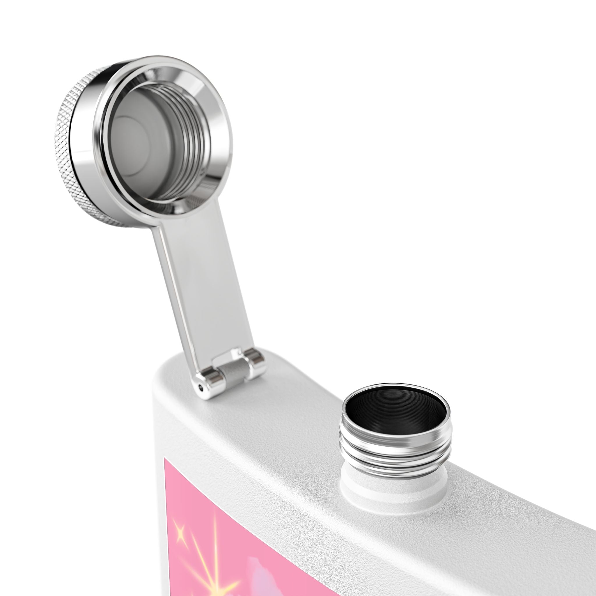 Make Me a Drink, Damnit! Retro Woman Flask
