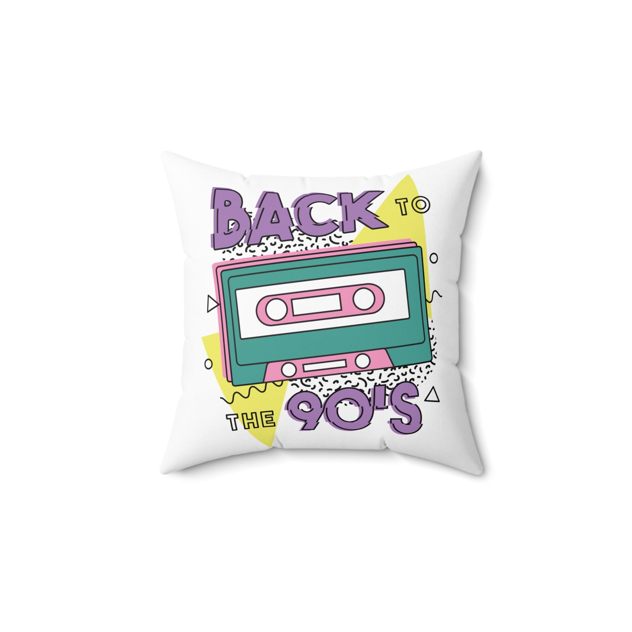 Back to the 90s Nostalgic Pillow