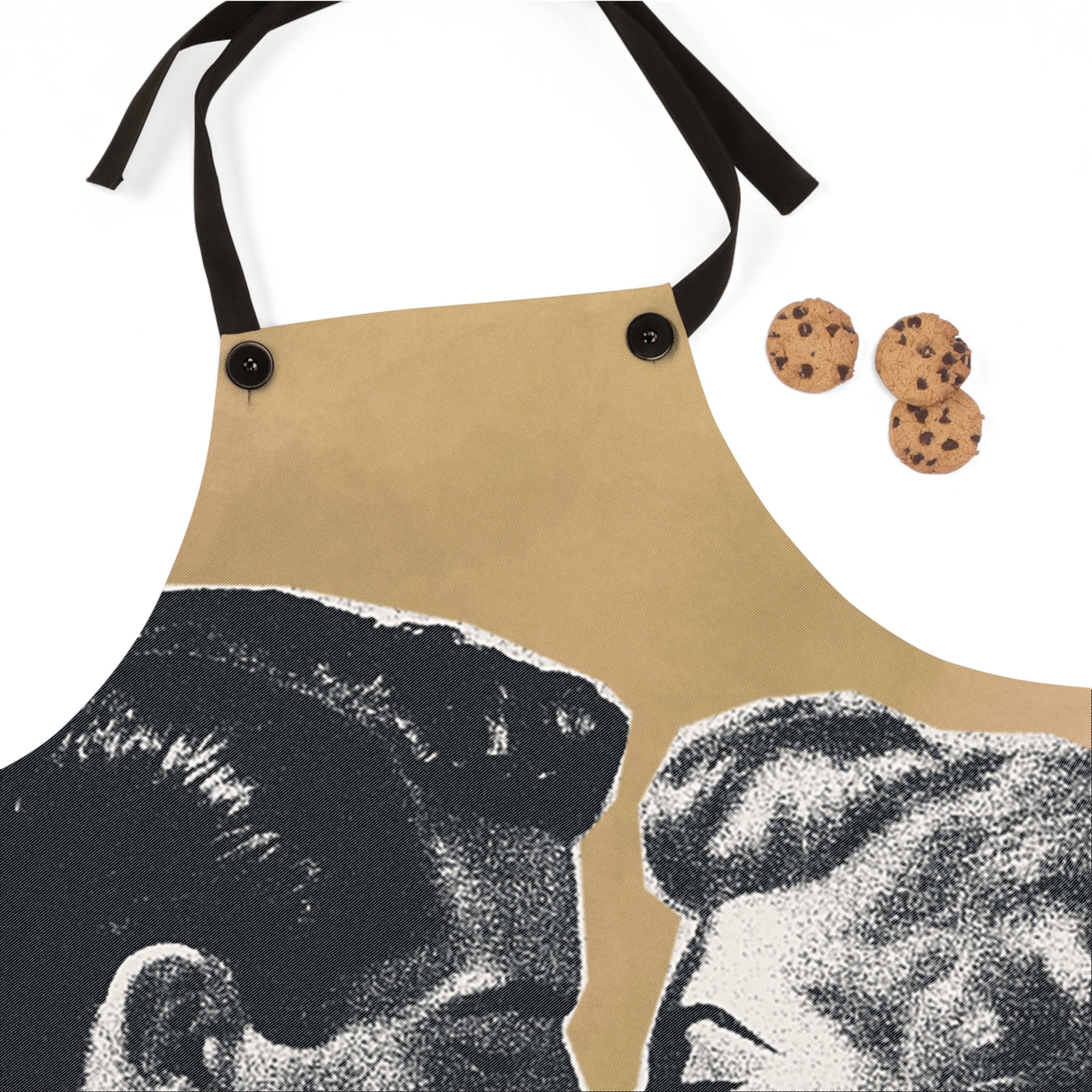 🌹💖 Vintage Old Love Floral Bouquet Apron 🌸👩‍🍳